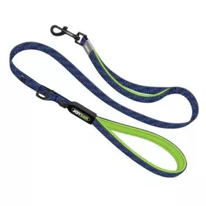 Поводок для собак JOYSER Walk Base Leash XL синий с зеленым 25x120 см